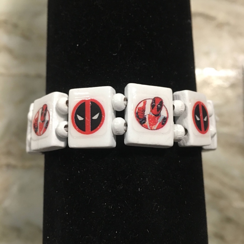 Deadpool jewelry bracelet